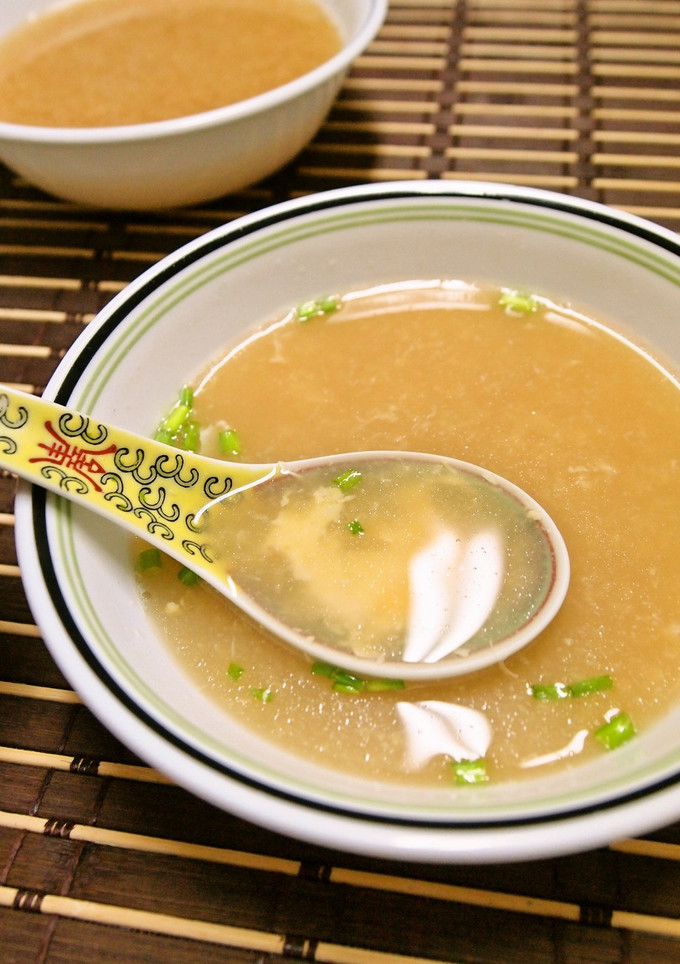まろやか♪溶き卵の中華風スープ-レシピのメイン写真