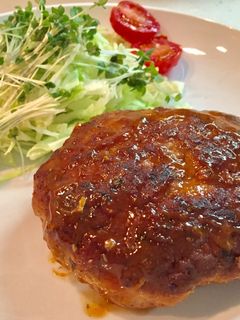 節約♪キドニー豆でかさ増しハンバーグ-レシピのメイン写真