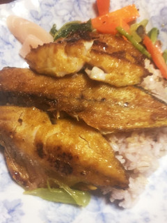 アジのカレー風味蒲焼き丼!-レシピのメイン写真