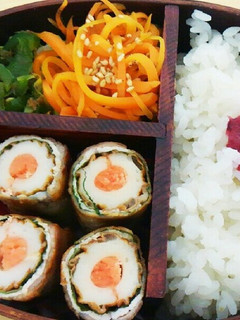 明太子入り竹輪肉巻き-レシピのメイン写真