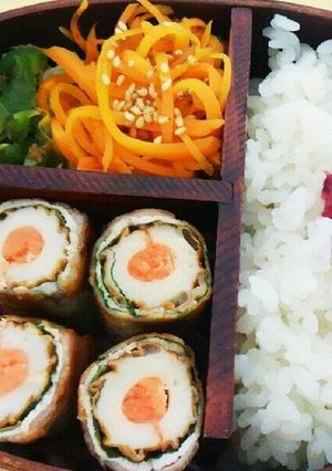 明太子入り竹輪肉巻き-レシピのメイン写真