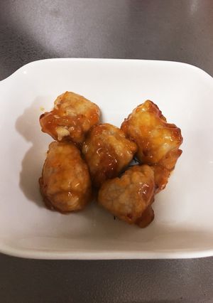 豚肉だんごの甘酢あんかけ-レシピのメイン写真