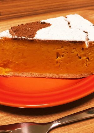 かぼちゃチーズケーキ-レシピのメイン写真