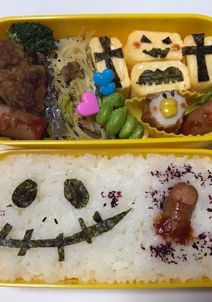 ハロウィンのお弁当-レシピのメイン写真