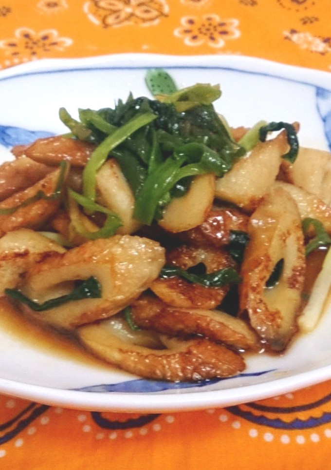 ちくわと青ネギの煮物-レシピのメイン写真