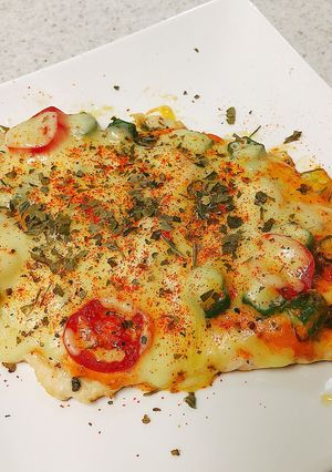 フライパンで超簡単♪鶏むね肉のピザ風-レシピのメイン写真