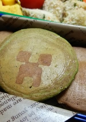 ＨＭ＆ホエー☆ミニパンケーキマイクラ弁当-レシピのメイン写真