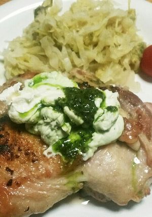 鶏肉のバジルチーズ-レシピのメイン写真