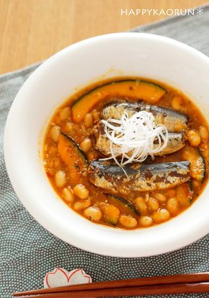 15分で！鰯と大豆の中華煮込み風-レシピのメイン写真