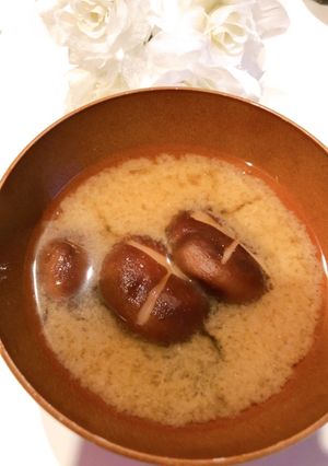 椎茸味噌汁(*^^*)-レシピのメイン写真