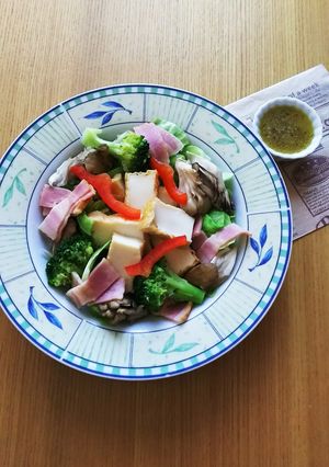 糖質オフ❤レンジで簡単❤満腹サラダ-レシピのメイン写真