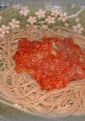 ブルーチーズ入りトマトパスタ-レシピのメイン写真