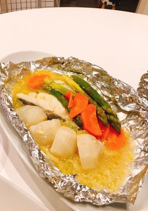 タラの粕漬と色々野菜のホイル焼き-レシピのメイン写真