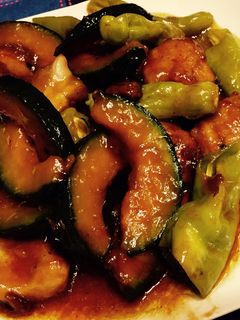 鶏むね肉と野菜の甘酢焼き-レシピのメイン写真