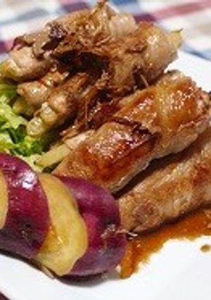 ハヤトウリ肉巻き-レシピのメイン写真