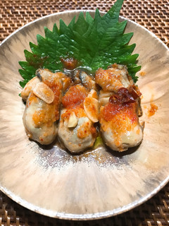 牡蠣のキムチベース漬け(むーひ味)-レシピのメイン写真