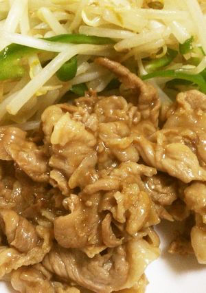 超楽々 豚生姜照り焼き 作ります。-レシピのメイン写真
