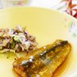 学校給食★骨も食べよう!さんまのかば焼き