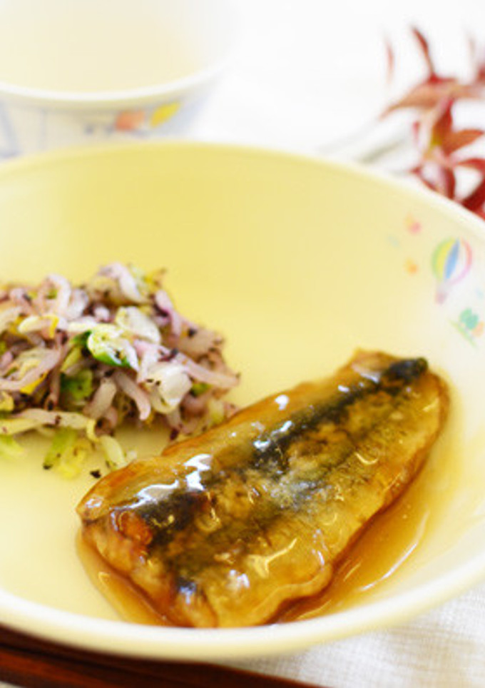 学校給食★骨も食べよう！さんまのかば焼き-レシピのメイン写真