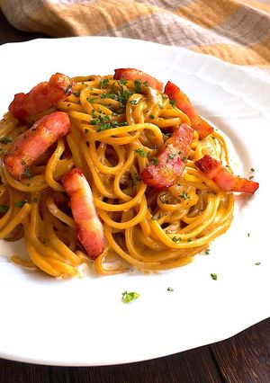 簡単で超美味しい*カレークリームパスタ-レシピのメイン写真