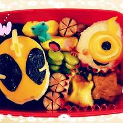 簡単！仮面ライダーゴースト＊キャラ弁-レシピのメイン写真