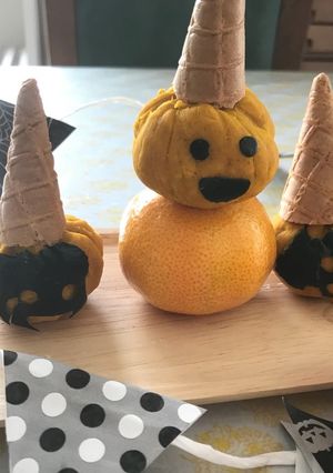 かぼちゃサラダの仮面舞踏会-レシピのメイン写真