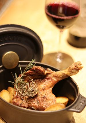 骨付き鴨肉のオーブン焼き-レシピのメイン写真