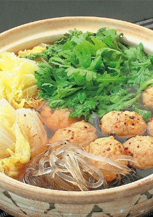 肉団子鍋-レシピのメイン写真