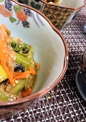 コク旨【アスパラとツナのオイスター金平】-レシピのメイン写真