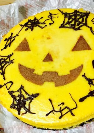 ハロウィン◆かぼちゃのチーズケーキ◆-レシピのメイン写真