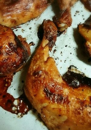 特別な日にも‼骨付きのチキン煮込み焼き-レシピのメイン写真