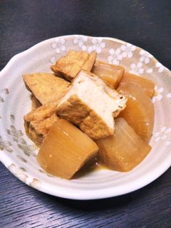 大根と厚揚げの煮物-レシピのメイン写真