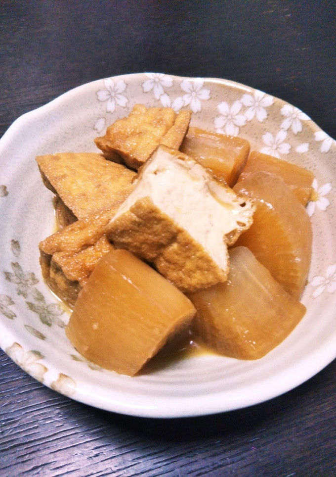 大根と厚揚げの煮物-レシピのメイン写真