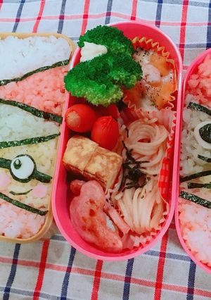 簡単☆ミニオンキャラ弁当☆79#小学生-レシピのメイン写真