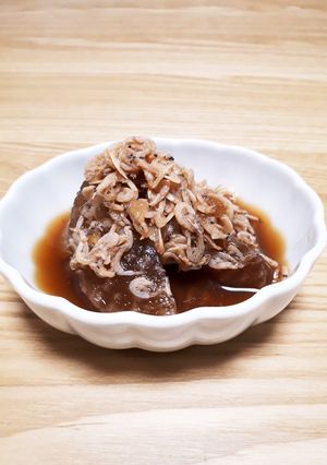 圧力鍋であみと大根の煮物-レシピのメイン写真