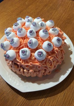 ハロウィンに！モンスターケーキ-レシピのメイン写真