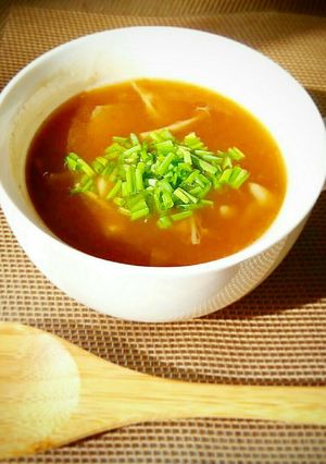 カレーを作った鍋で♡カレーきのこスープ-レシピのメイン写真