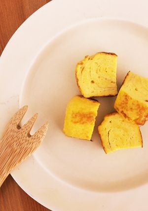 冷凍可。離乳食・幼児食に簡単南瓜の卵焼き-レシピのメイン写真
