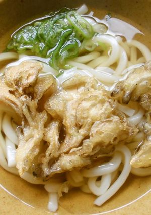 舞茸の天ぷらうどん(^^♪-レシピのメイン写真