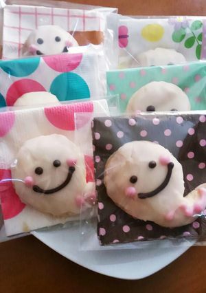 ハロウィン　ホットケーキミックス　おばけ-レシピのメイン写真