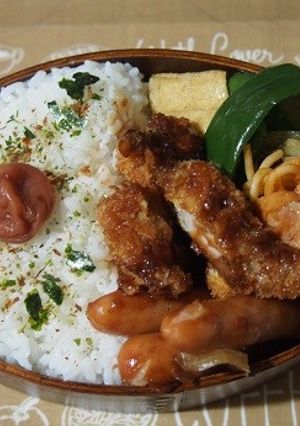 お弁当に～豚ロースブロックでとんかつ-レシピのメイン写真
