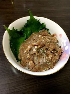 イナダのなめろう-レシピのメイン写真