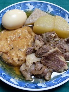 牛すじ肉と大根のおでん風あっさり煮込み-レシピのメイン写真