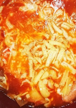 トマト缶で野菜チーズ煮(ﾘﾒ有-レシピのメイン写真