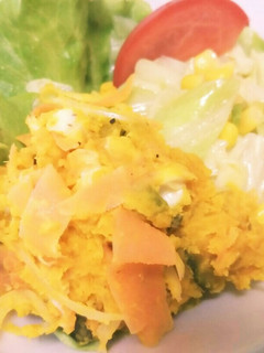かぼちゃのサラダ-レシピのメイン写真