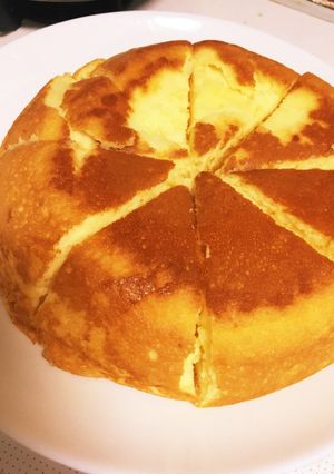 子どもも大好き炊飯器でチーズケーキ☆-レシピのメイン写真