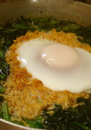 最速のポパイチキンラーメン-レシピのメイン写真
