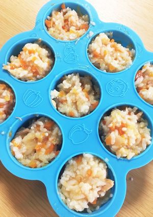 【離乳食後期】野菜たっぷりツナリゾット-レシピのメイン写真