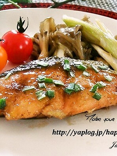オイスターソースde☆鮭の照り焼き-レシピのメイン写真