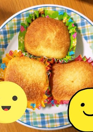 HMで簡単マドレーヌみたいなカップケーキ-レシピのメイン写真